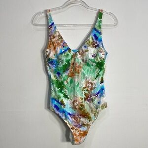 Gottex Aquarelle Watercolor One Piece Swimsuit 12